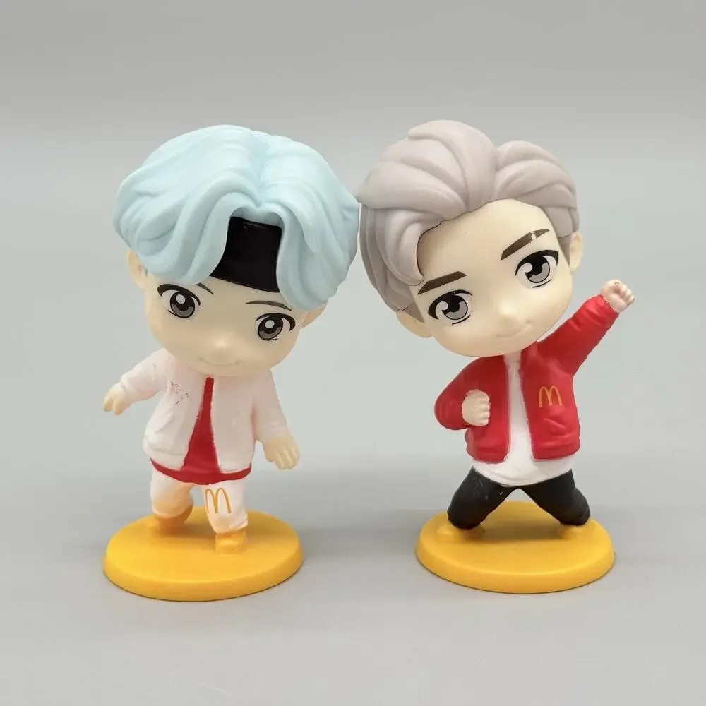 McDonald's BTS Happy Meal Toys 2 Pack K-Pop Fast Food Figures 2025